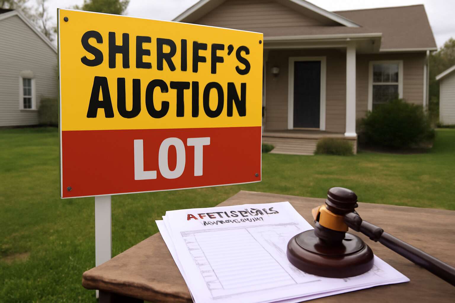 sheriff property auction listings