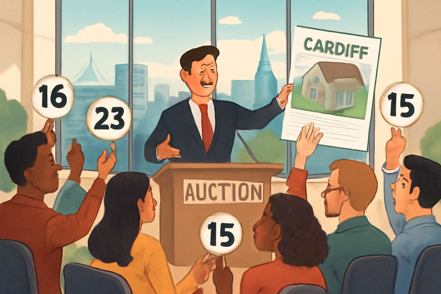 property auction cardiff