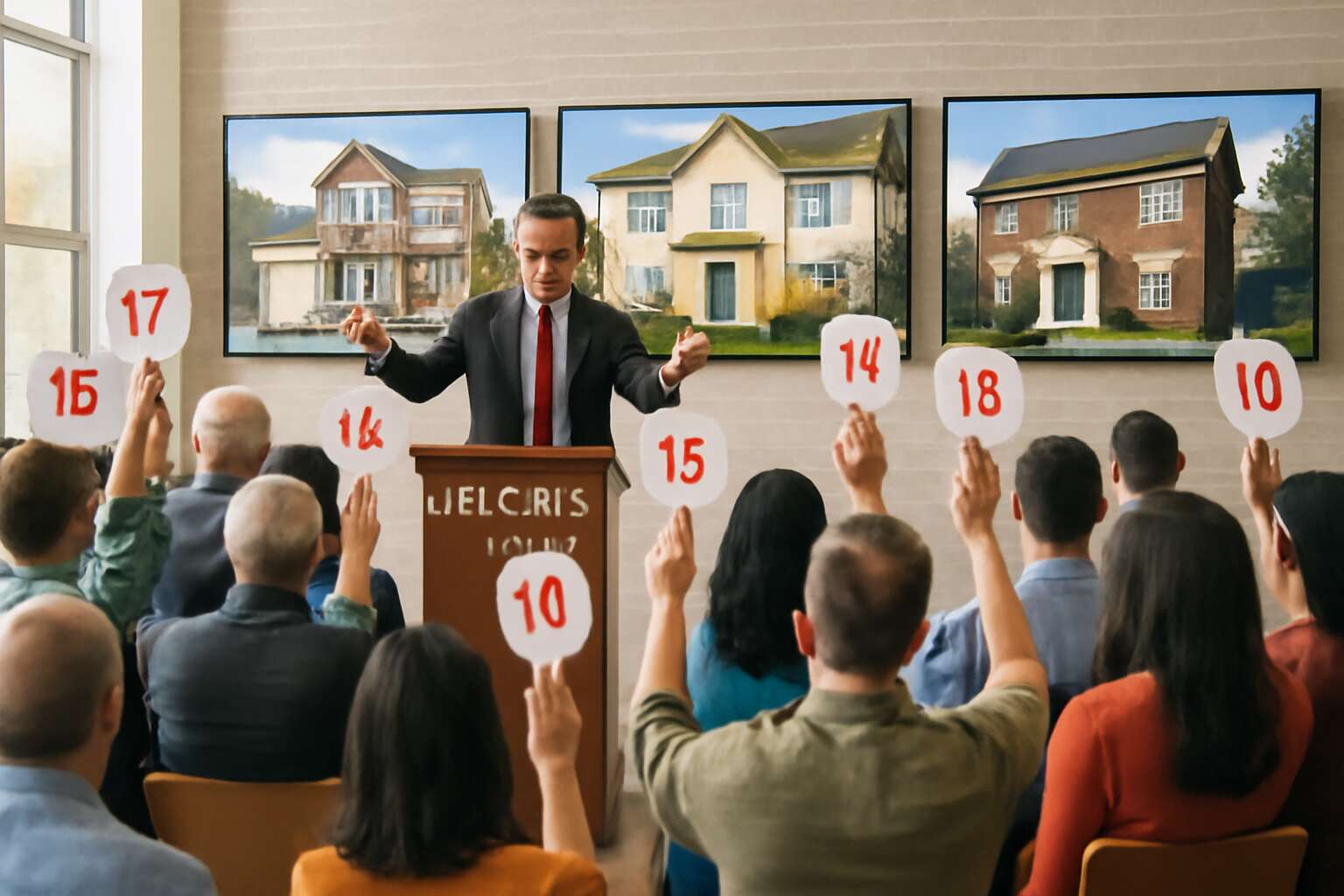 property auction near leicester