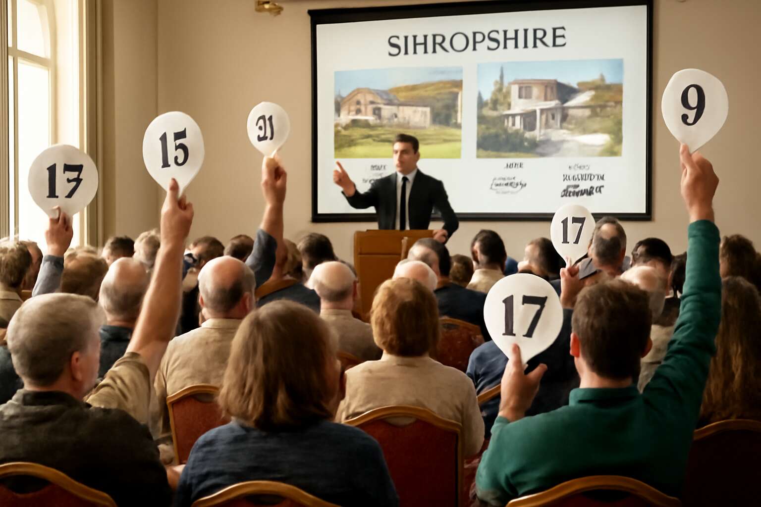 property auctions shropshire